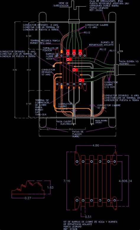 junction box dwg|electrical junction box autocad drawing.